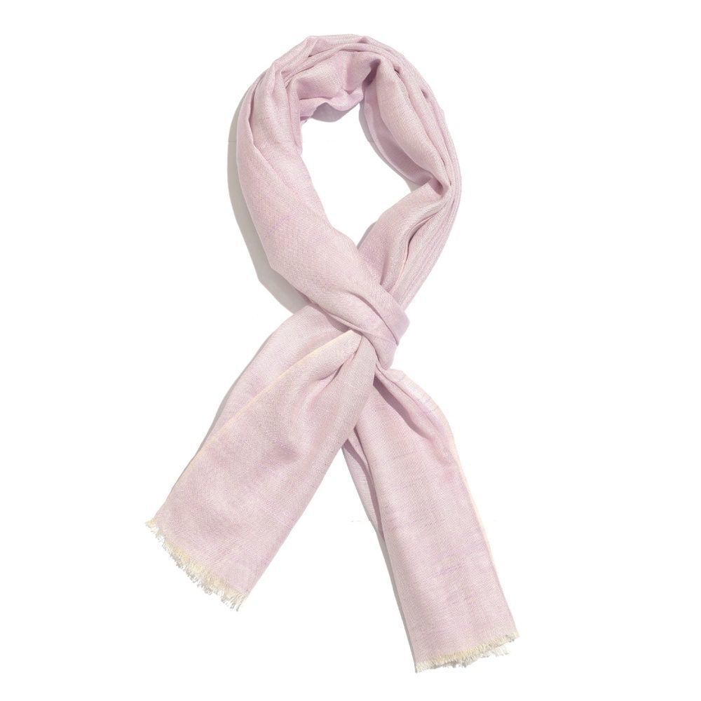 Scarf Purple Cotton Modal Blend